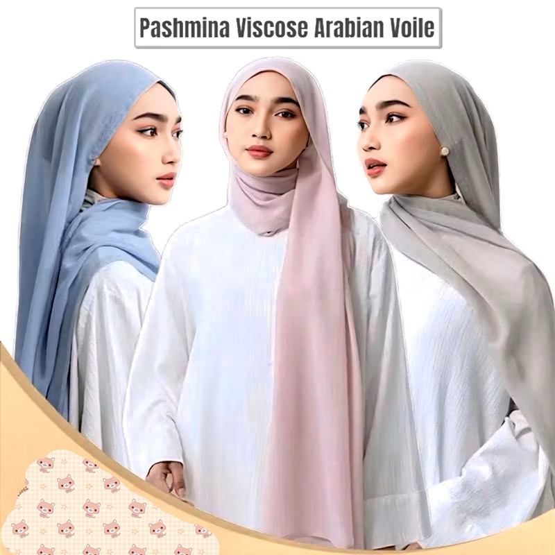 PASMINA ARABIAN VISCOSE|Pasmina voal Import
