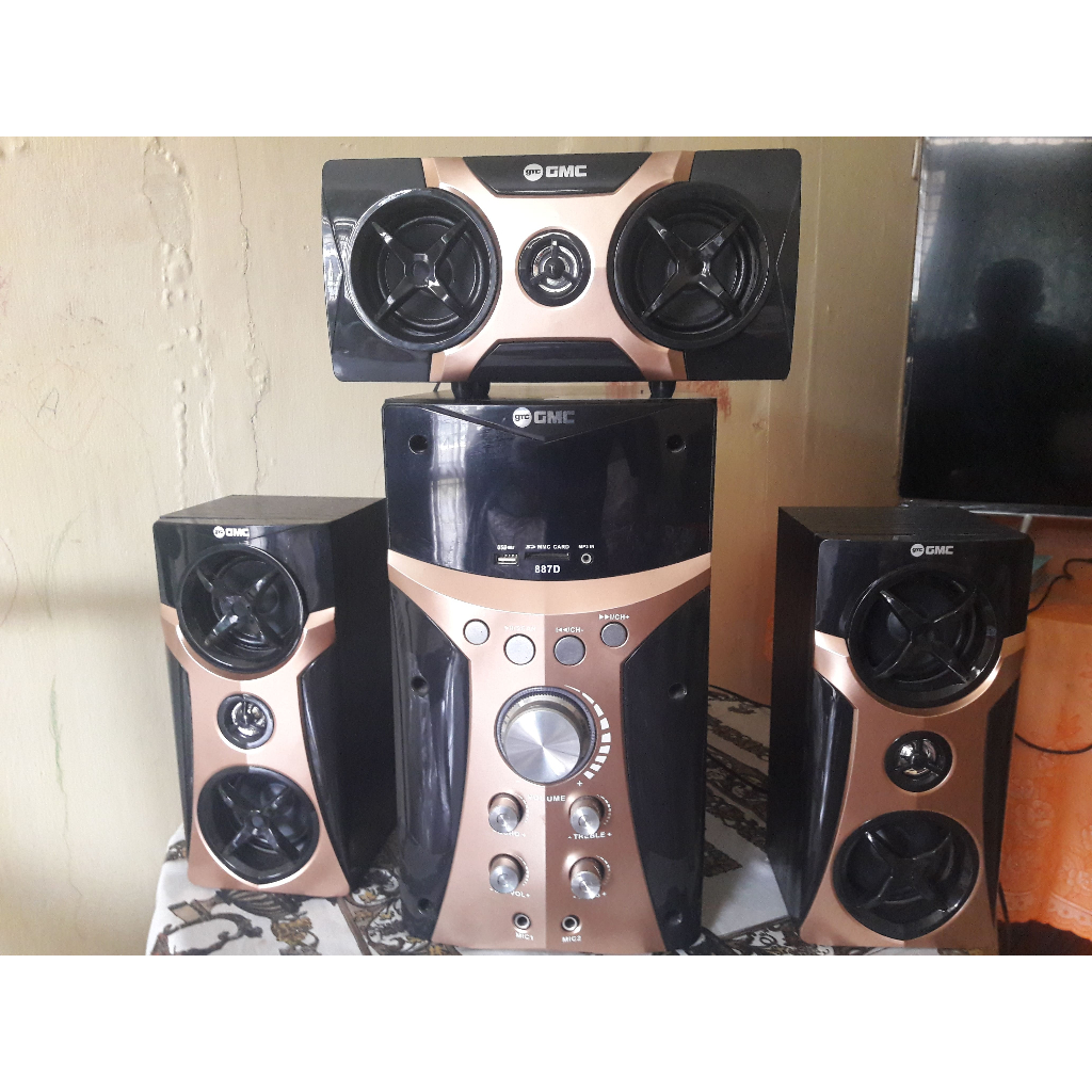 PERANGKAT AUDIO & SPEAKER GMC 887D