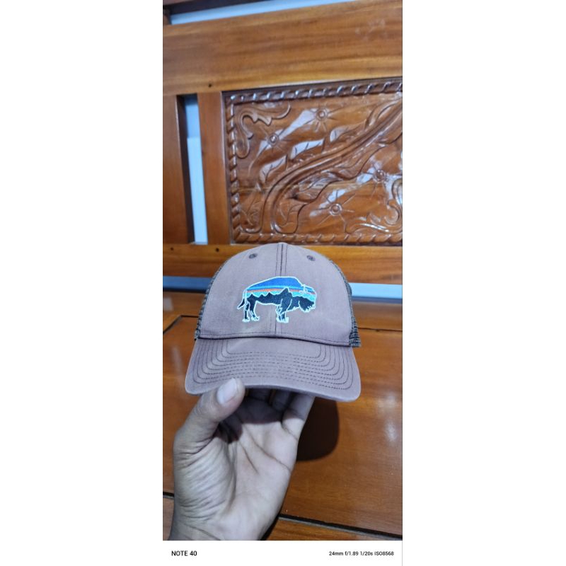 topi patagonia trucker original second