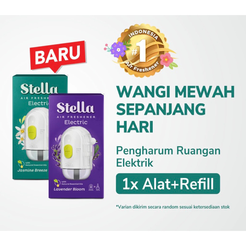 Stella Air Freshener Electric Set - Pengharum Pewangi Ruangan Elektrik