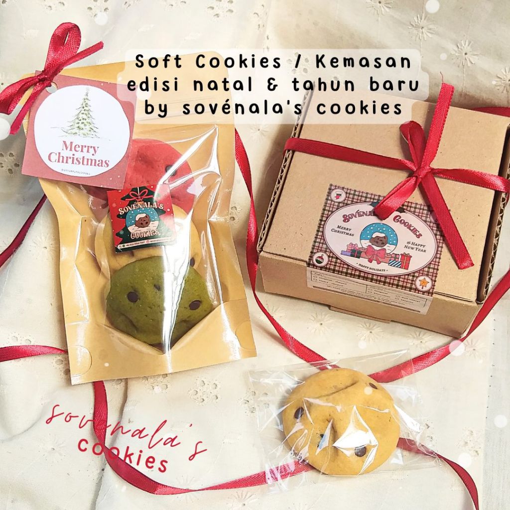 

Soft Cookies Edisi Natal dan Tahun Baru by sovenala's cookies