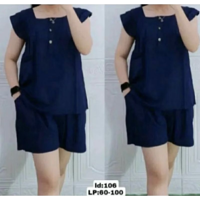Baju Wanita One Set Wanita Korean Style Wanita Import Baju Set Korea Celana Pendek Wanita Baju Tidur