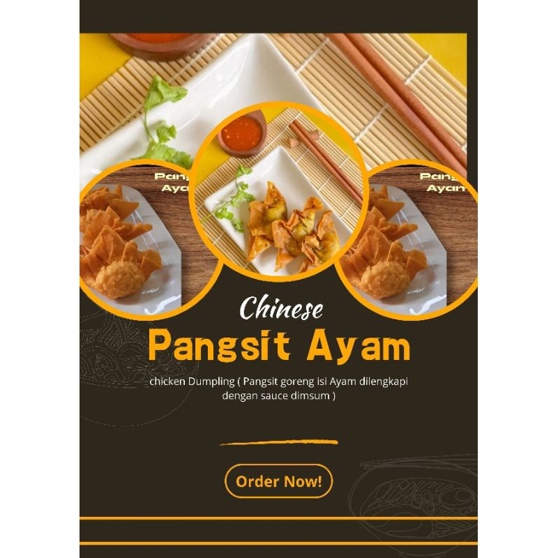 

Dimsum Frozen Pangsit Ayam isi 10 pcs