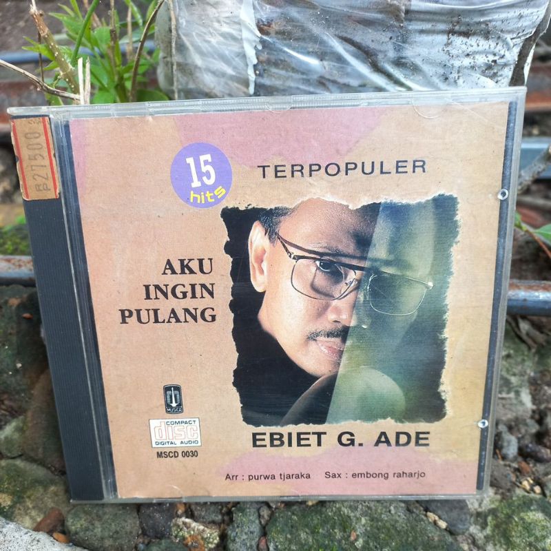 cd ebiet g ade - aku ingin pulang (first press)