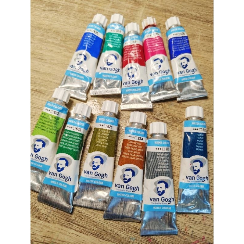 

van gogh 10ml tube / preloved watercolor