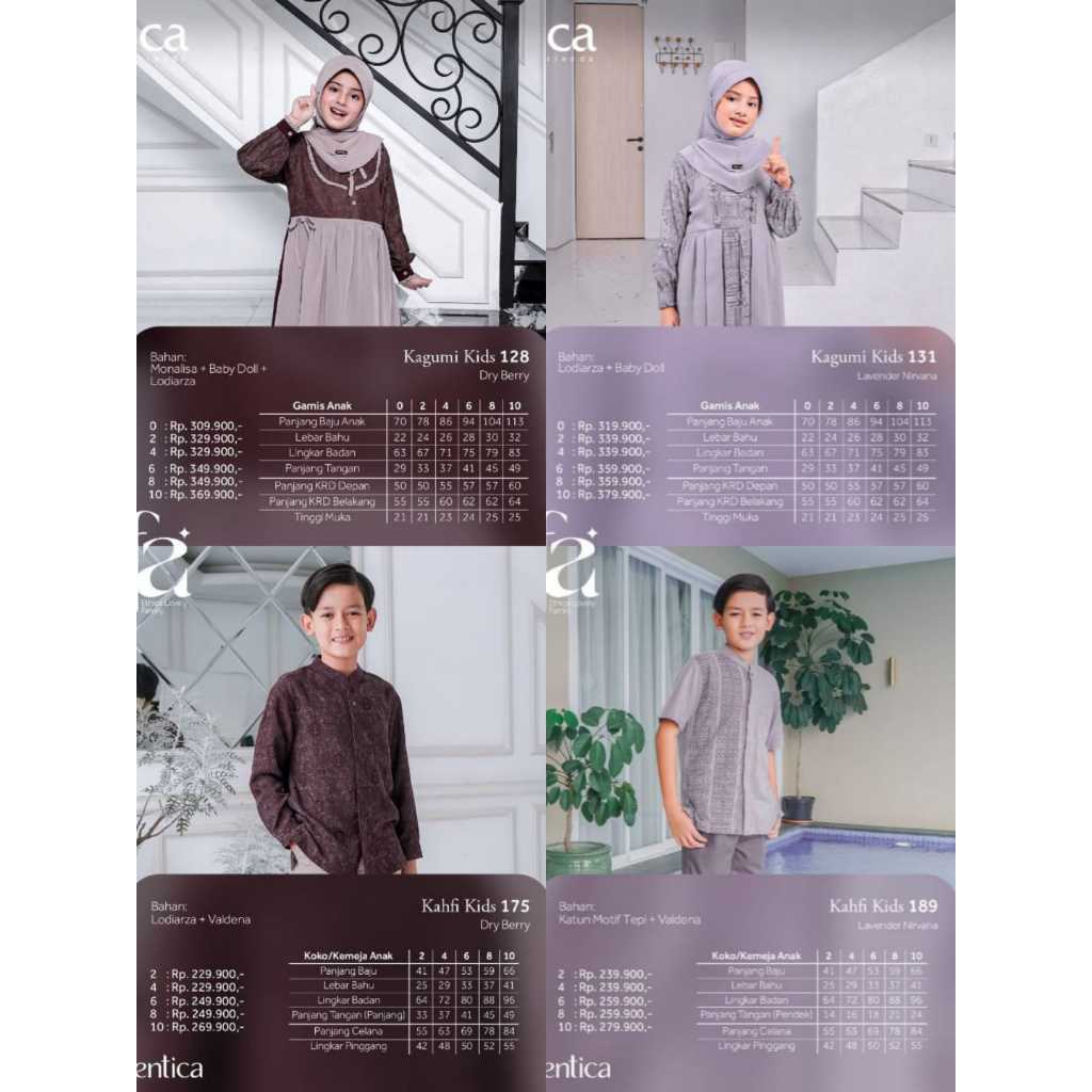 PROMO gamis & koko anak ethica (ETHICA MATARAM)