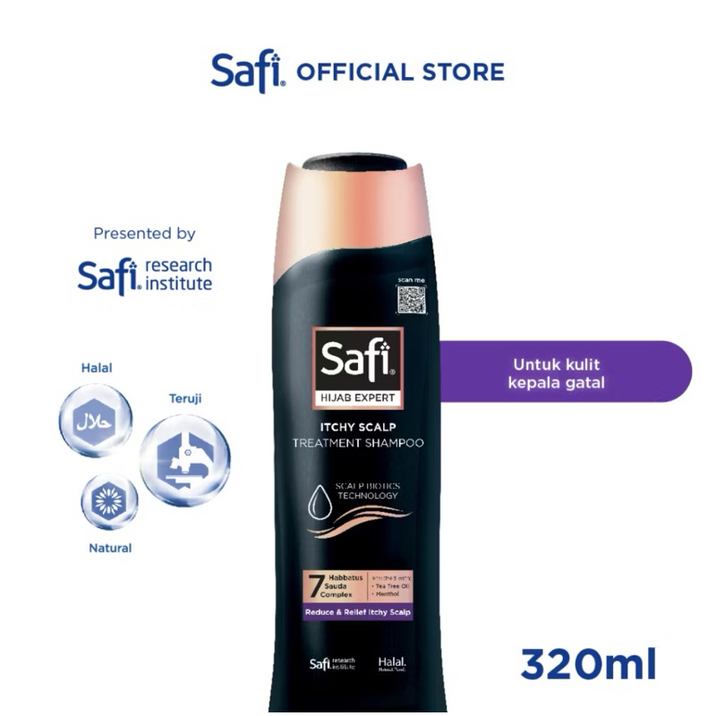 SAFI HIJAB EXPERT SHAMPOO ITCHY SCALP 320ml