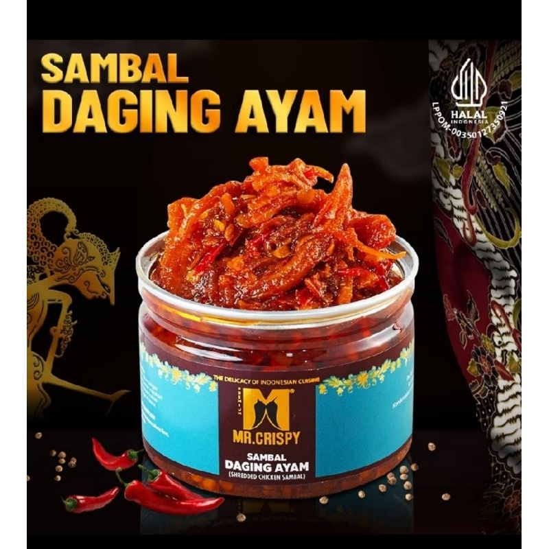 

Sambal Daging Ayam/Bebek/Sapi