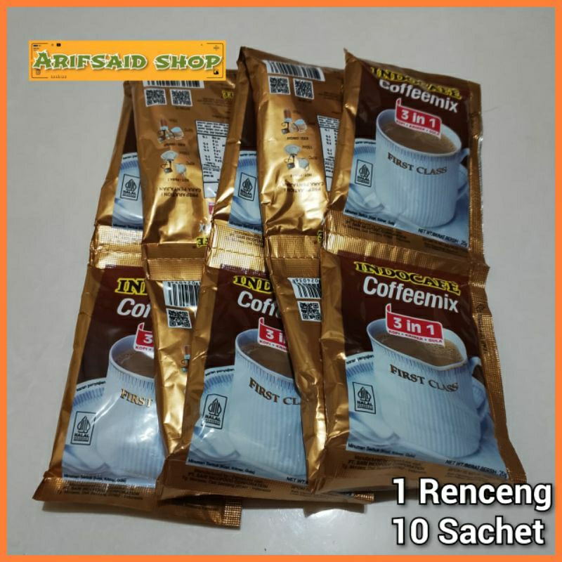 

Indocafe coffeemix 3in1 1 Renceng 10 Sachet