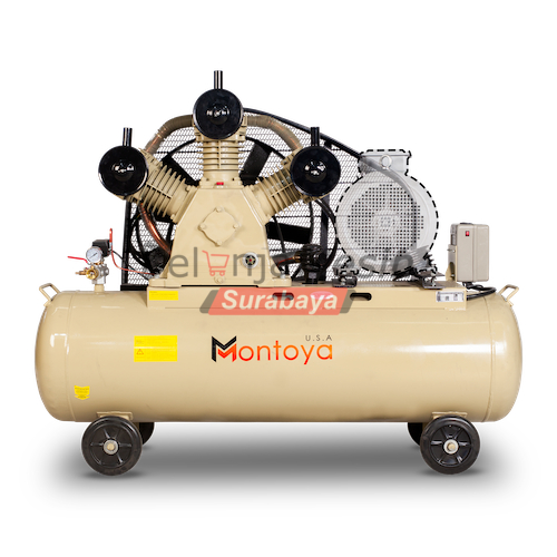 Kompresor Angin 20 Hp 20 Pk + Dinamo Faw 20 Hp Montoya T-2.09/8 U.S.A Technology Kota Surabaya