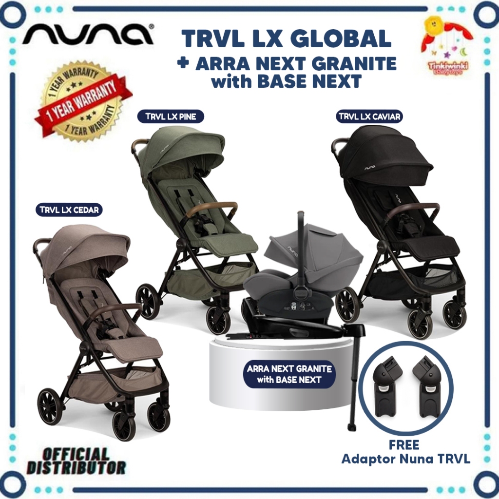 JUAL NUNA TRVL LX + NUNA ARRA NEXT