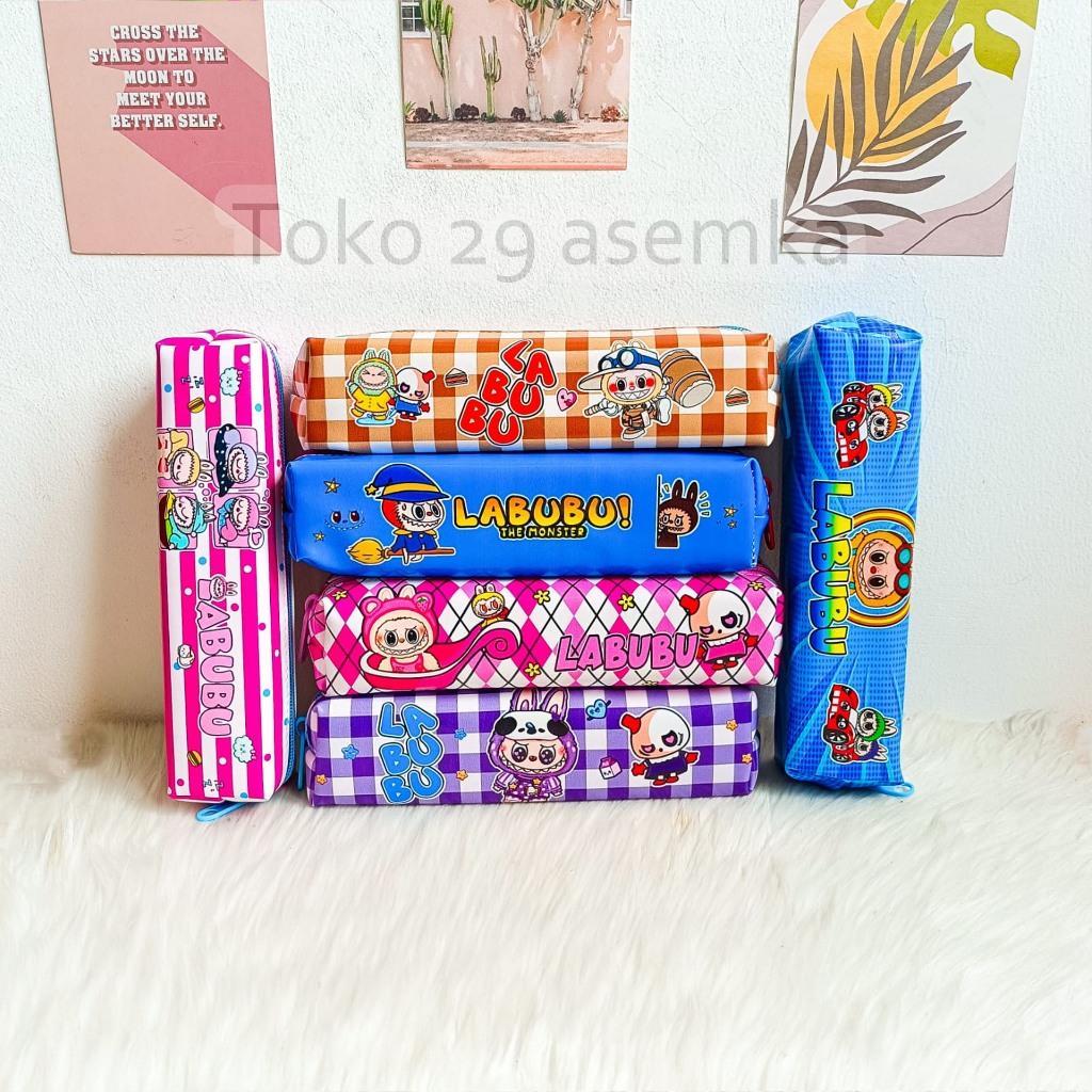 

KOTAK PENSIL PERSEGI PANJANG LABUBU PENCIL CASE TEPAK LUCU UNIK IMUT ALAT TULIS KANTOR SEKOLAH MURAH TERMURAH LUCU