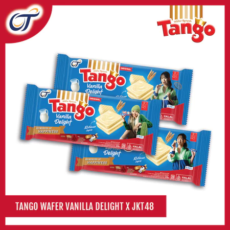 

Queen Snack -Tango Wafer Royal Chocolate 35GR EXCLUSIVE JKT48 - [Isi 10 Pcs]