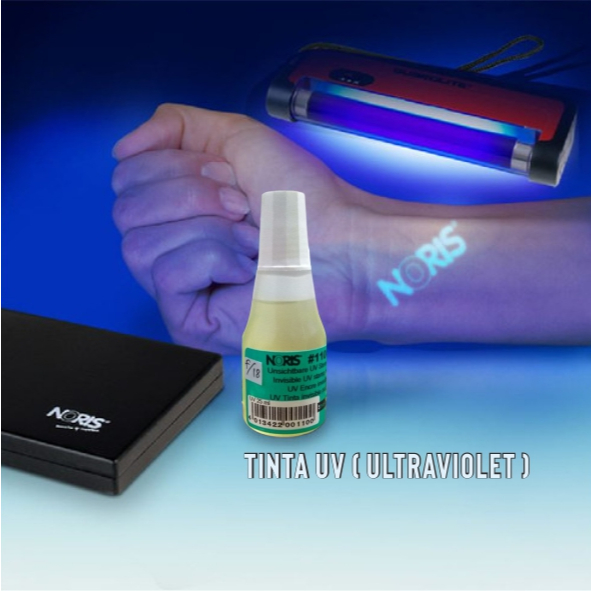 

Tinta Stempel Transparan/Ultraviolet UV Noris 110