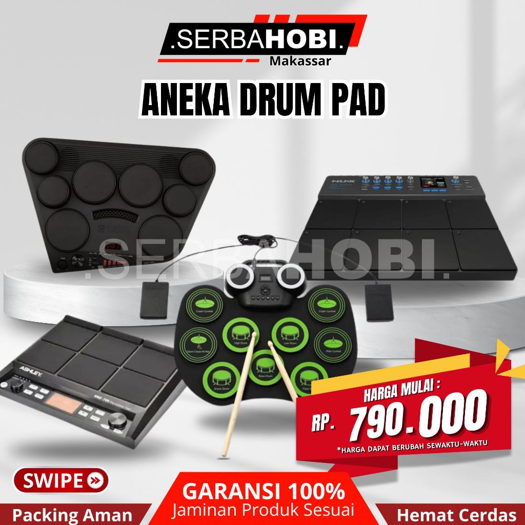 Drum Pad / Drum Portable / Drum Pad Elektrik
