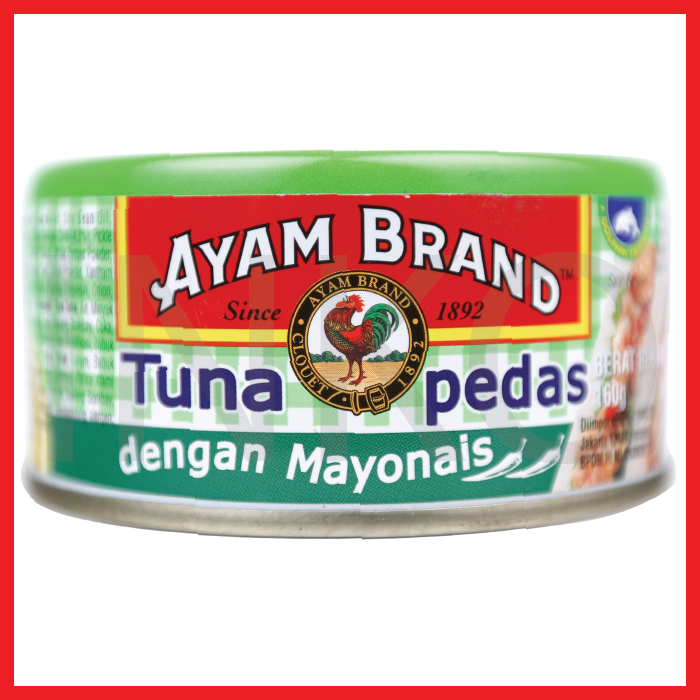 

AYAM BRAND TUNA MAYONAIS PEDAS KALENG 160GR