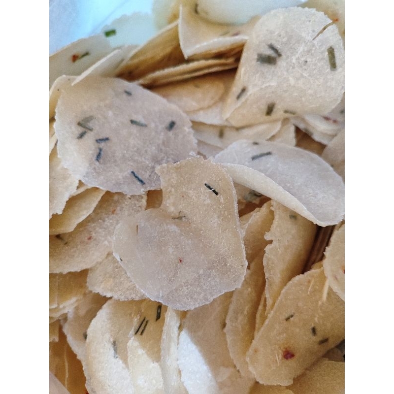 

Kerupuk opak singkong 250gr isi 55pc Rasa original