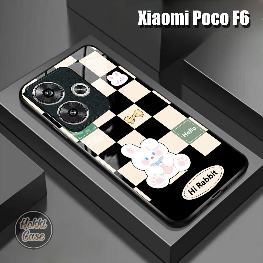 Case Poco F6 - Softcase Glass Poco F6 Premium - Casing Poco F6 - Silikon Poco F6 - Softcase F6 [388H