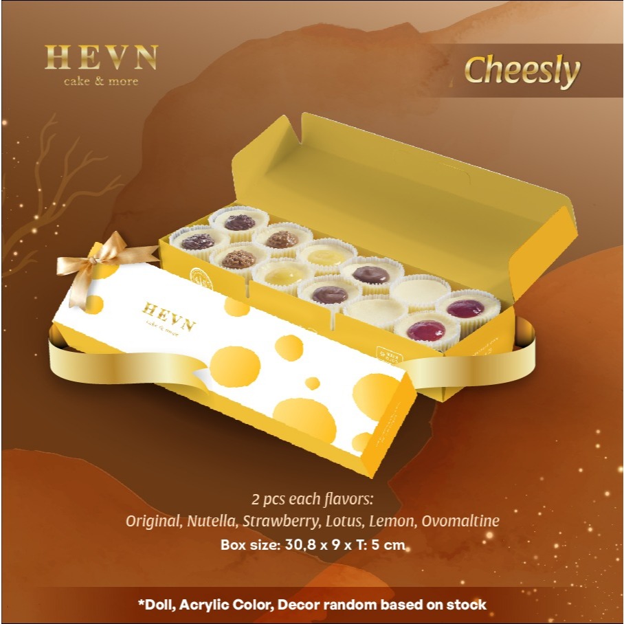 

MINI CHESSLY (NEW YORK CHEESE CAKE) MIX ALL FLAVOURS