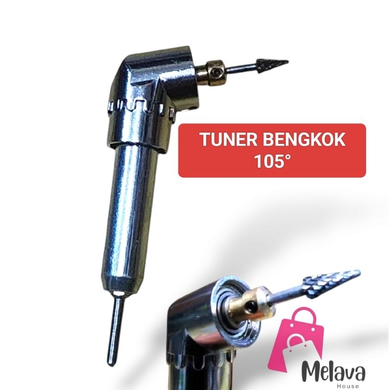 Sambungan kepala tuner bengkok 105 Derajat