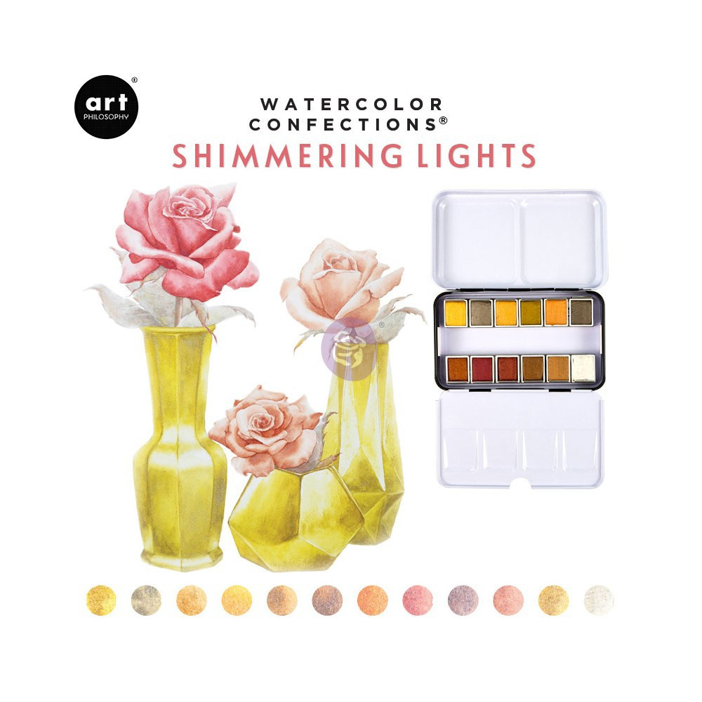 

Prima Art Philosophy - Watercolor Confections Shimmering Lights