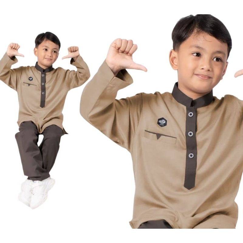 Baju Koko Anak Pria Coklat Baju Koko Anak Kurta