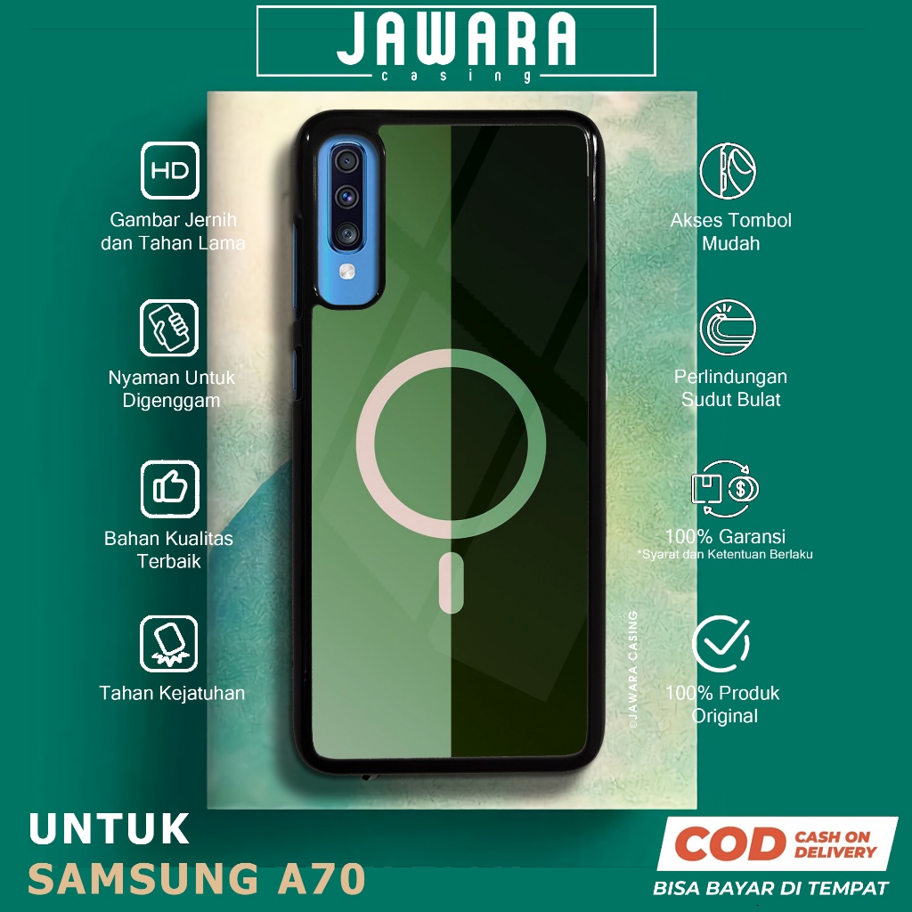 Case Samsung A70 Casing Samsung A70 [MAGS] Premium Case Glossy Case Hp Samsung Jawara Casing Hp Sams