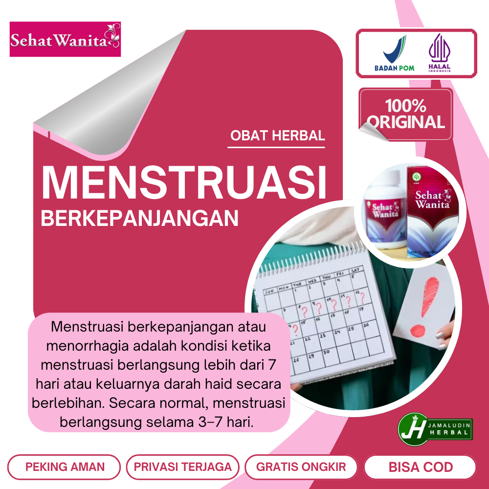 OBAT HENTIKAN HAID YANG BERKEPANJANGAN - Jamu Untuk Menghentikan Pendarahan Menstruasi Terus Menerus