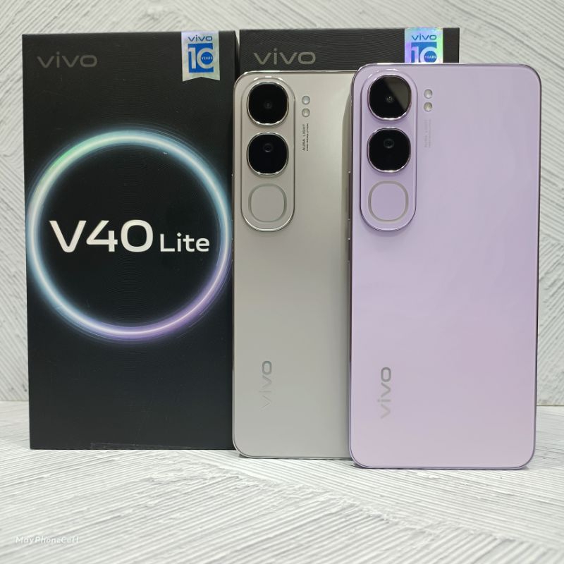 Vivo V40 Lite 4G 8/256 GB Handphone Second Bekas Fullset