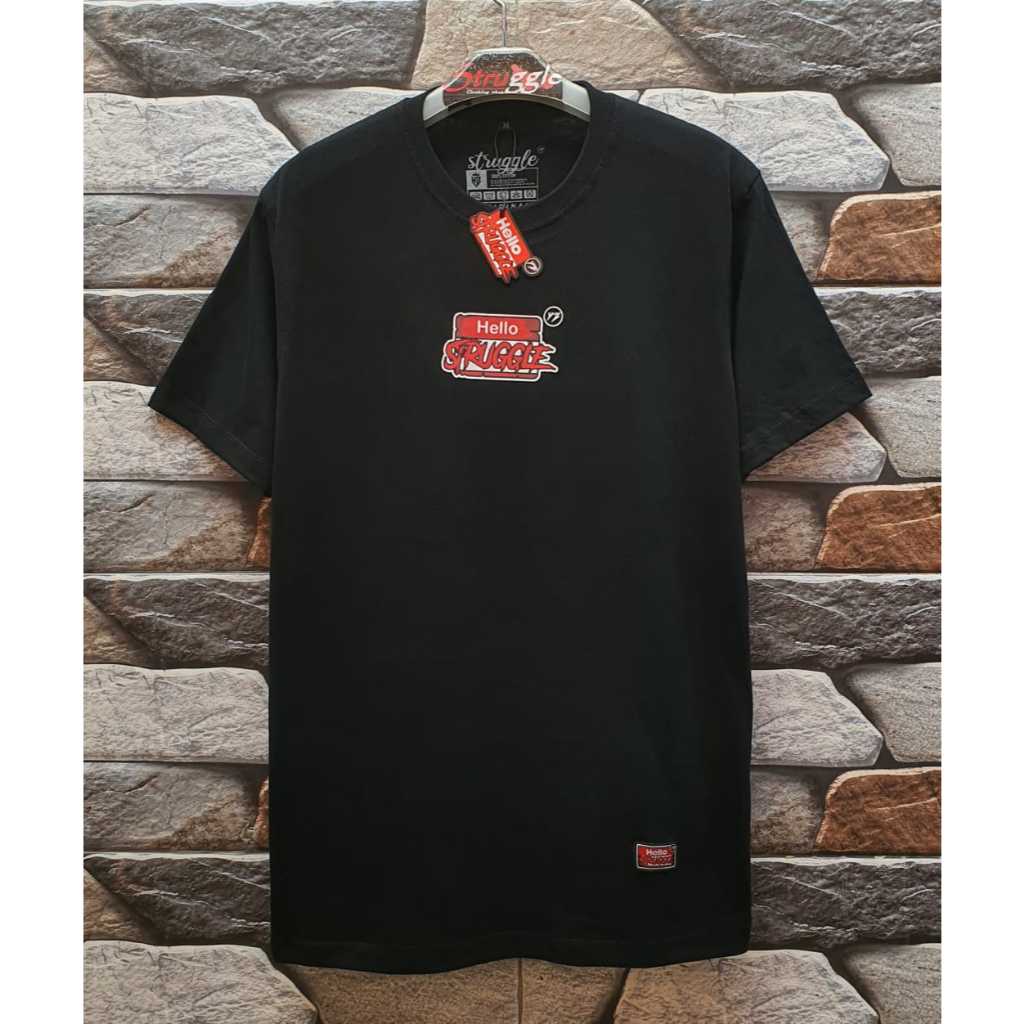 Kaos Pria Distro Baju Pria Struggle Original Combat 24s Fullprint