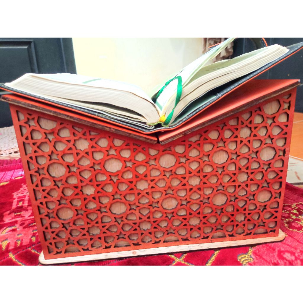 Tempat Al quran tempat ngaji kayu rekal baca quran