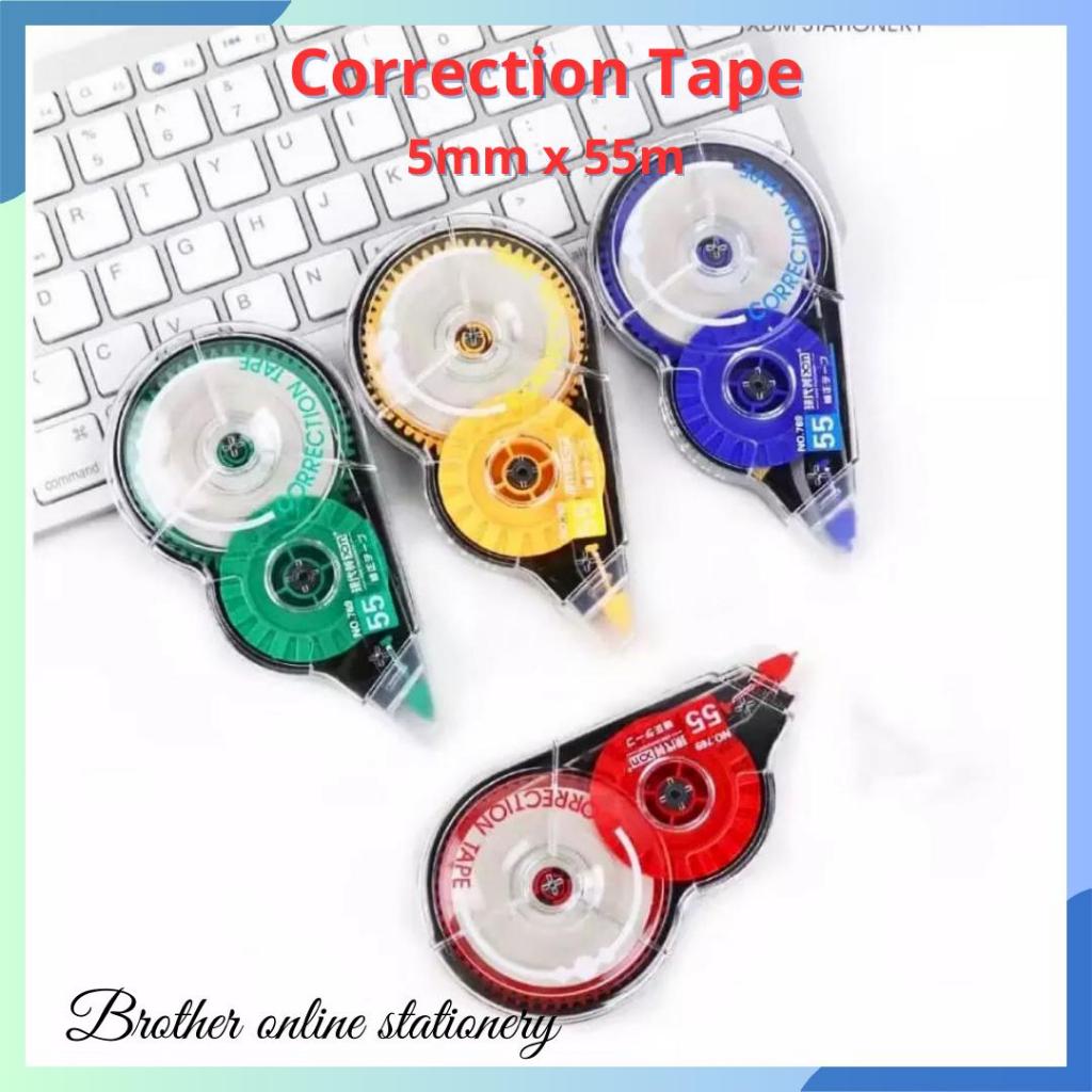 

BOS Correction Tape / Tipe x Kertas / Correction Tape Pita Koreksi