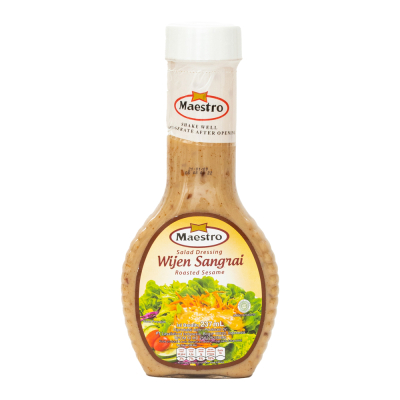 

Maestro Salad Dressing Wijen Sangrai Roasted Sesame 237gr