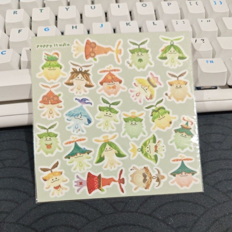 

Aranara Glitter Sticker Sheet