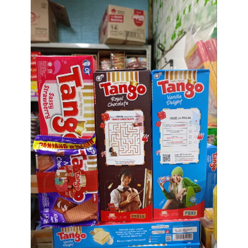 

Tango Waffer Renyah 133 Gram Exclusive JKT 48