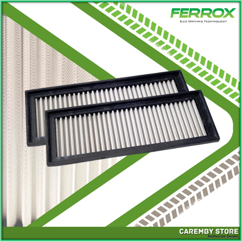 FERROX - Filter Udara Mesin MERCEDES (Mercy) W211 M112 M272  2003 - 2009,  Stainless Steel (#1120940
