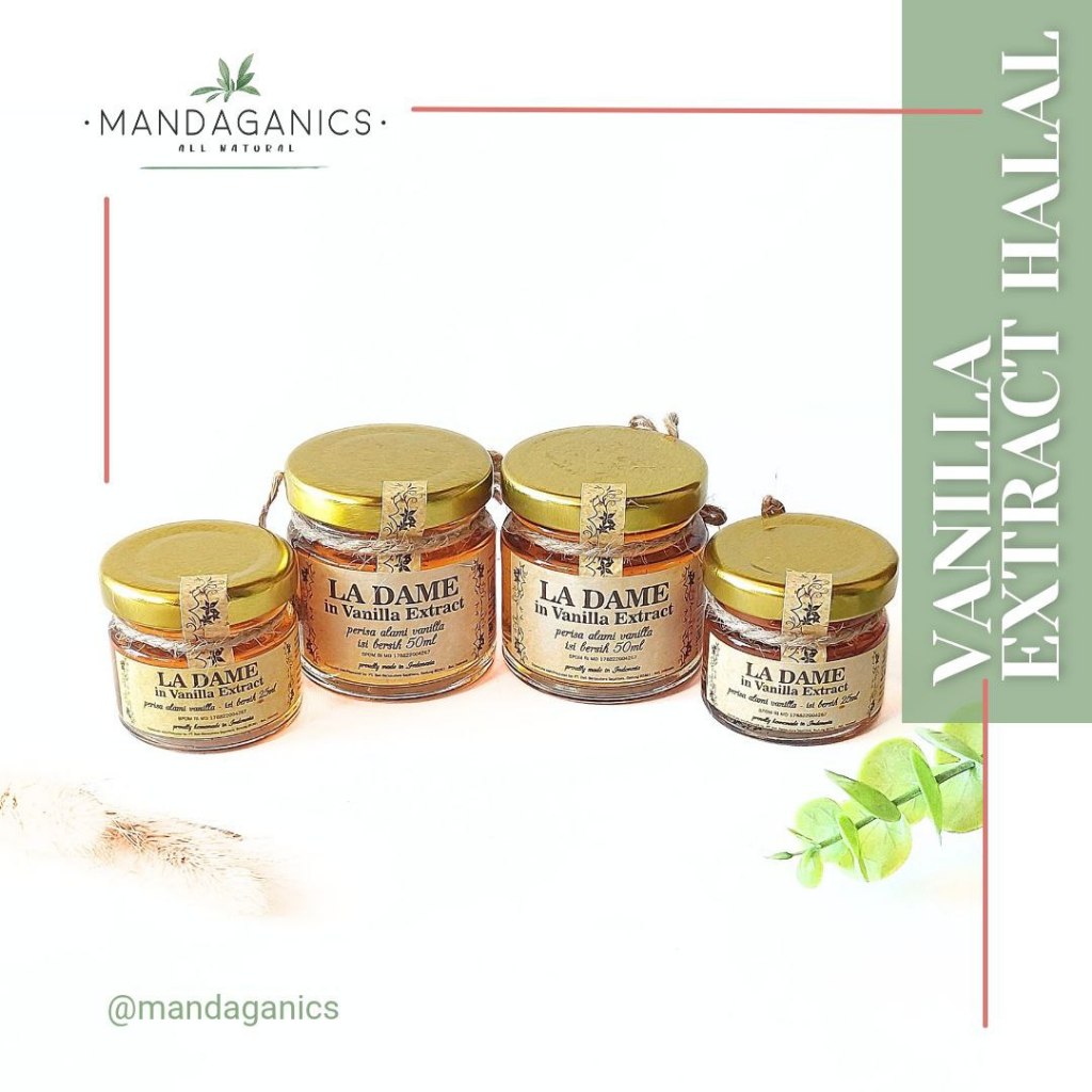 

VANILLA EXTRACT NON ALCOHOL HALAL MUI - LA DAME IN VANILLA