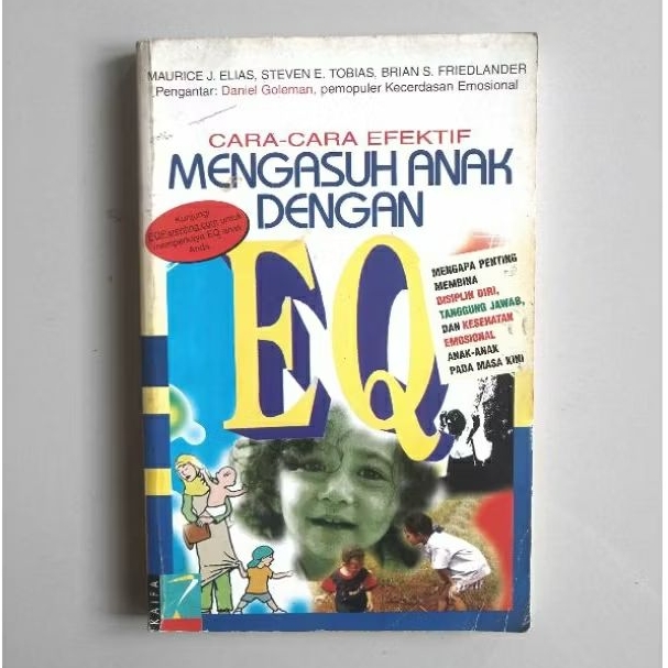 (Preloved) Cara-Cara Efektif Mengasuh Anak dengan EQ. Original Bekas