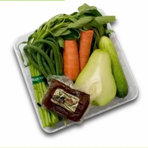 

Pecel Sayur 250gr, terbuat dari sayuran segar siap masak, no ribet