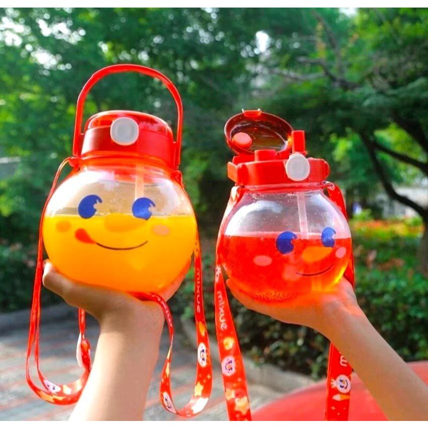 botol kepala mixue 1400 ml/botol minum mixue besar/botol mixue snowking/tumbler mixue