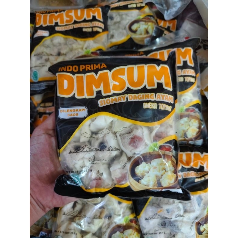 

Dimsum Indoprima 250gr Dimsum Siomay Daging ayampraktis bgtt udah free saoss