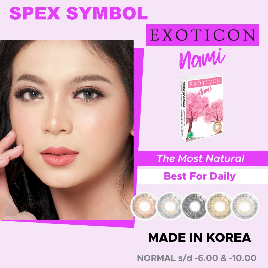 Spex Symbol Softlens Nami Varian Winter | Spring | Strom | Summer | Autumn by EXOTICON