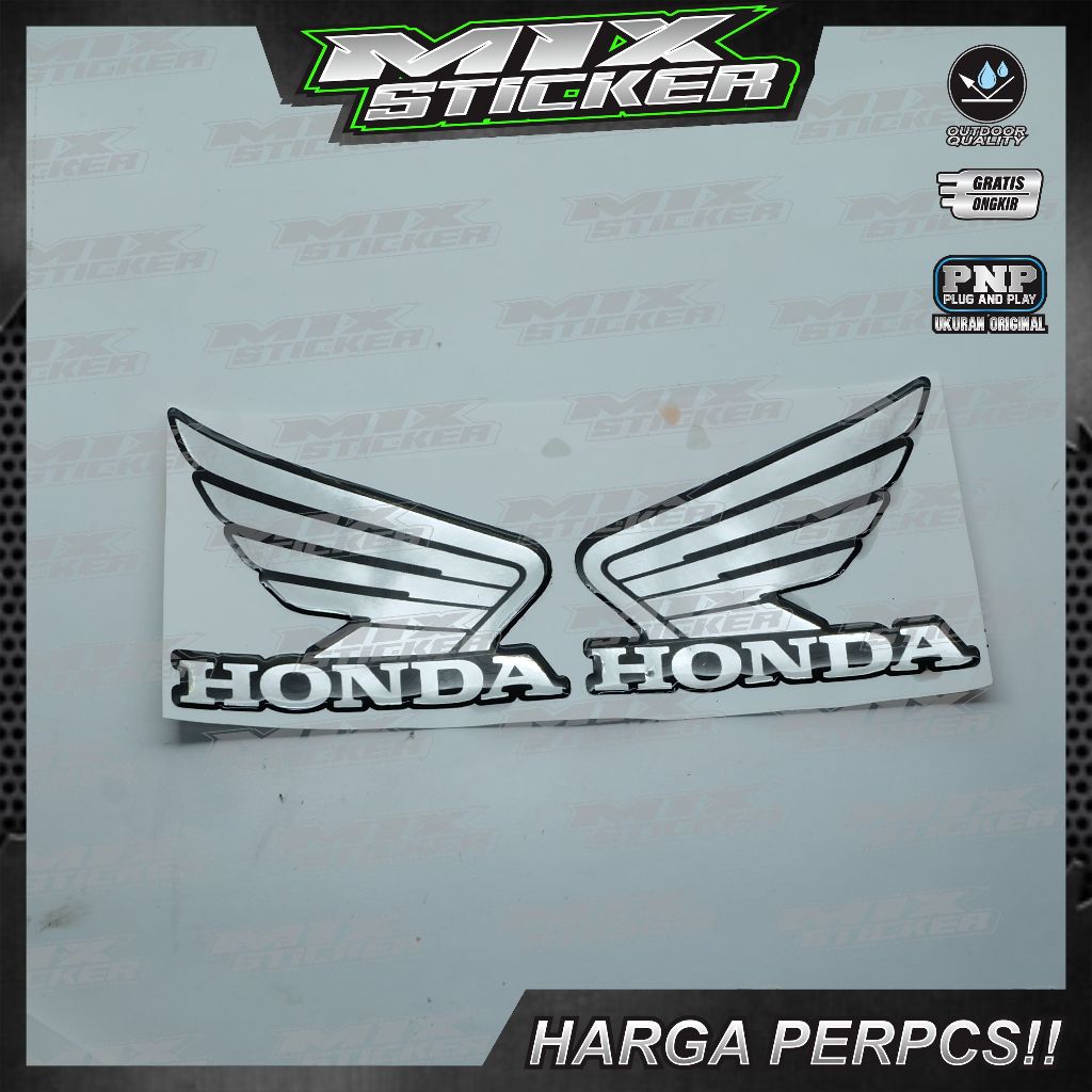 emblem sayap honda / emblem garuda honda / emblem sayap honda titanium