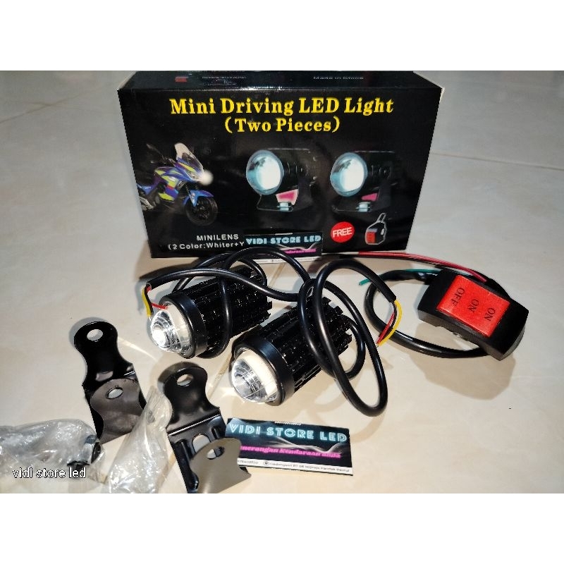 Mini Driving LED Light (Two Pieces)