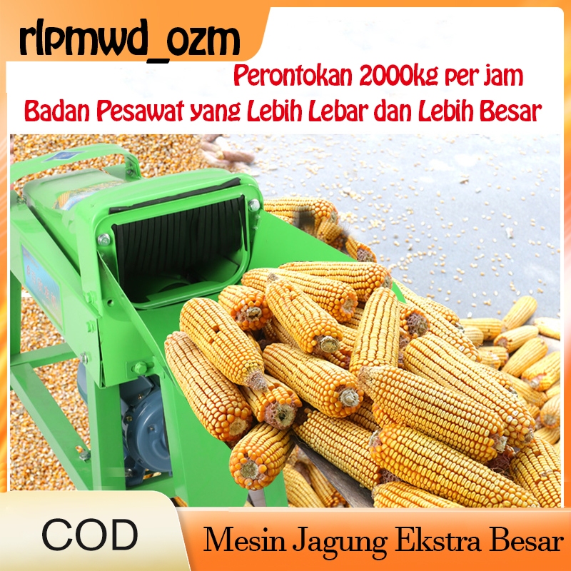 Perontok Jagung Listrik Perontok Jagung kaliber besar rumah menebal mengupas jagung bract mesin pero