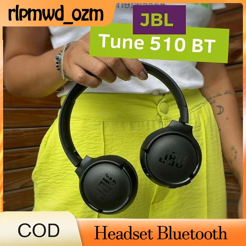 JBL Official Store Original Tune 510BT Wireless Bluetooth Headset with Pure Bass Sound Original Head