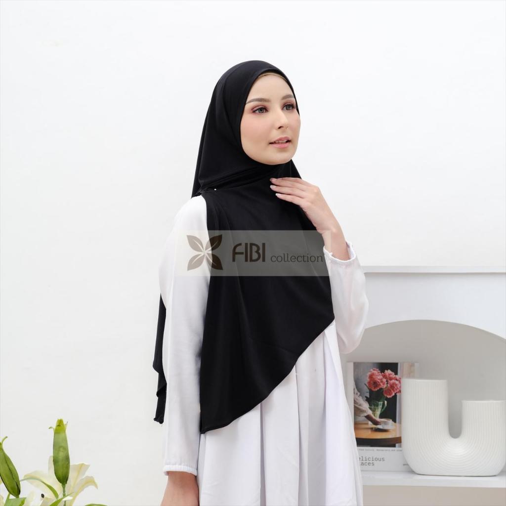 KHADIJAH HIJAB SEGITIGA INSTAN JERSEY/SEGITIGA INSTAN JERSEY