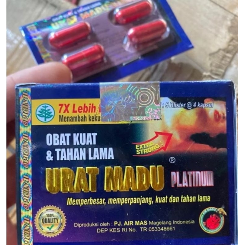 Urat Madu Platinum Kapsul Original