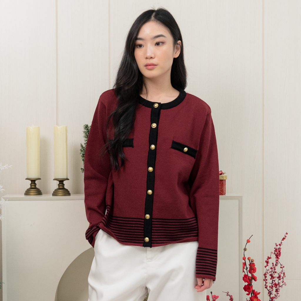 Foxquinn NOELLE KNIT TOP / Blouse Wanita