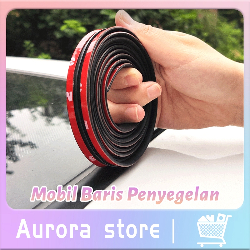 Karet Kaca Mobil Strip Segel Karet Mobil Karet List Kaca Mobil Suara Noise Reduction